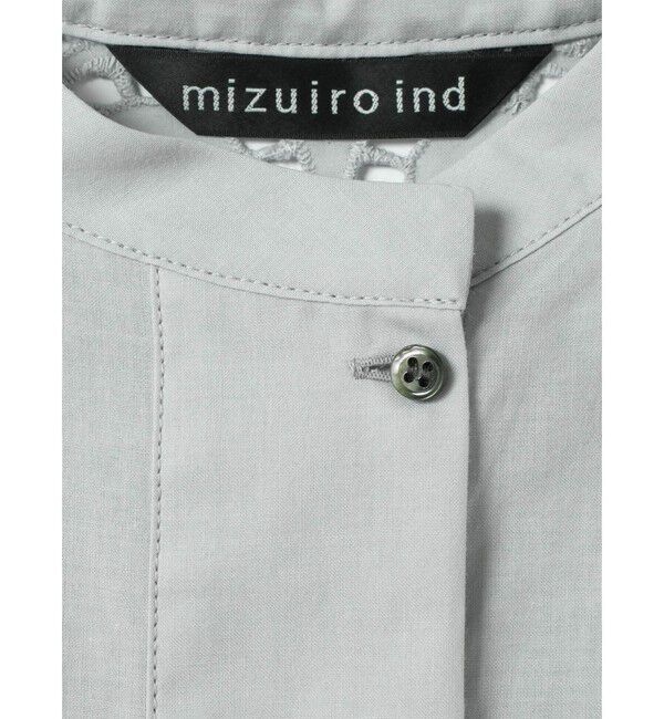 mizuiro ind「mizuiro ind レースショルダーロングワンピース」|ワンピース|