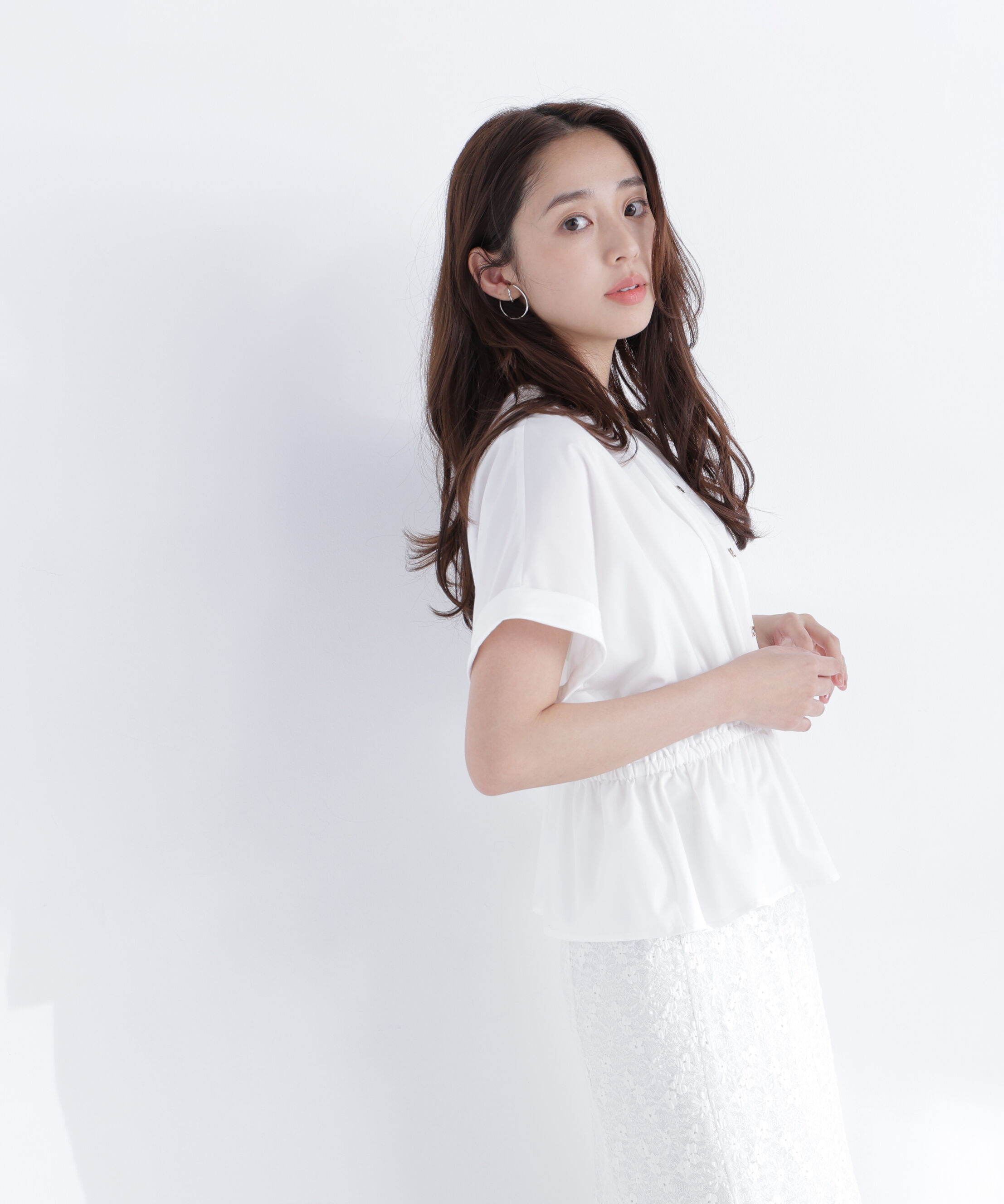  「〈ちょうど、いい服〉きゅっとふわっと。全部盛りブラウス」|シャツ・ブラウス|