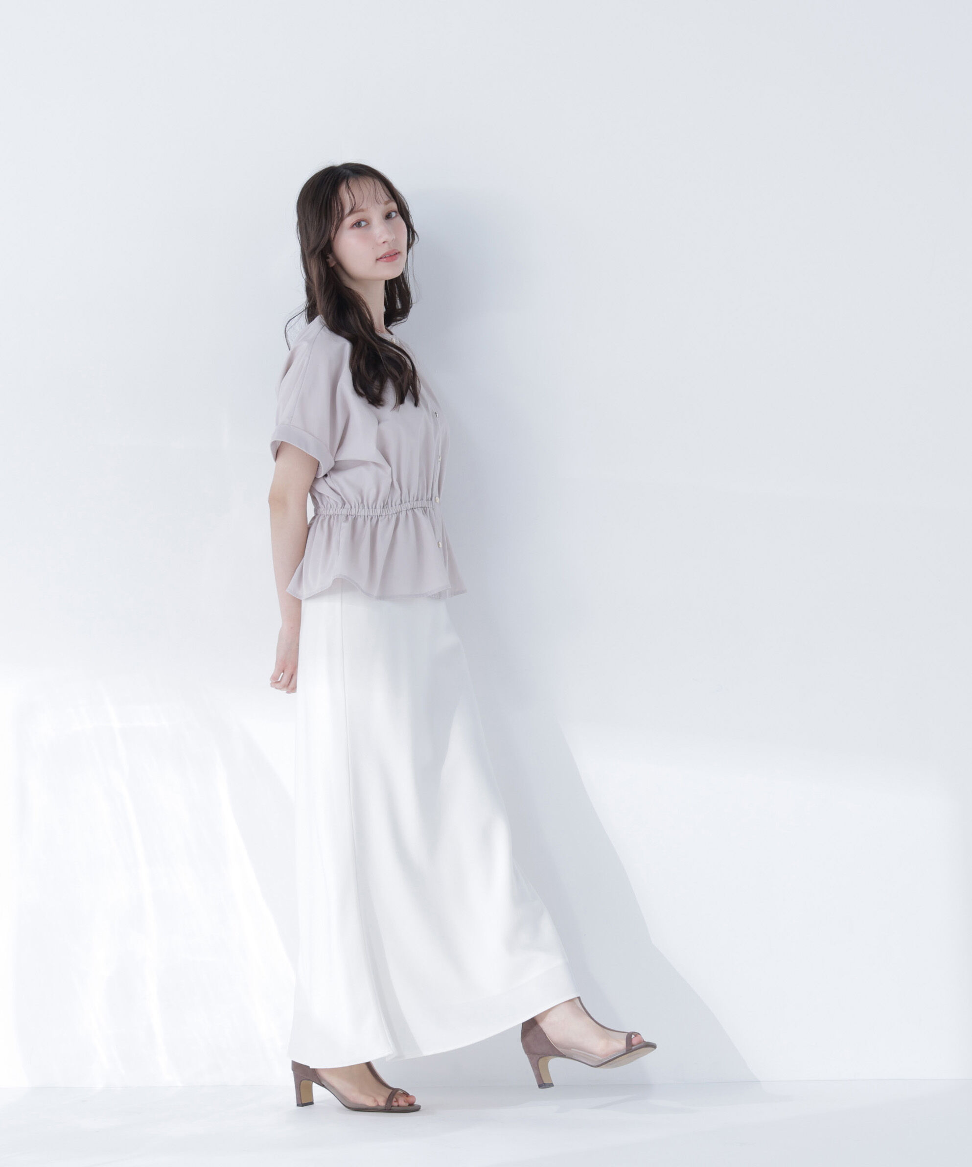  「〈ちょうど、いい服〉きゅっとふわっと。全部盛りブラウス」|シャツ・ブラウス|