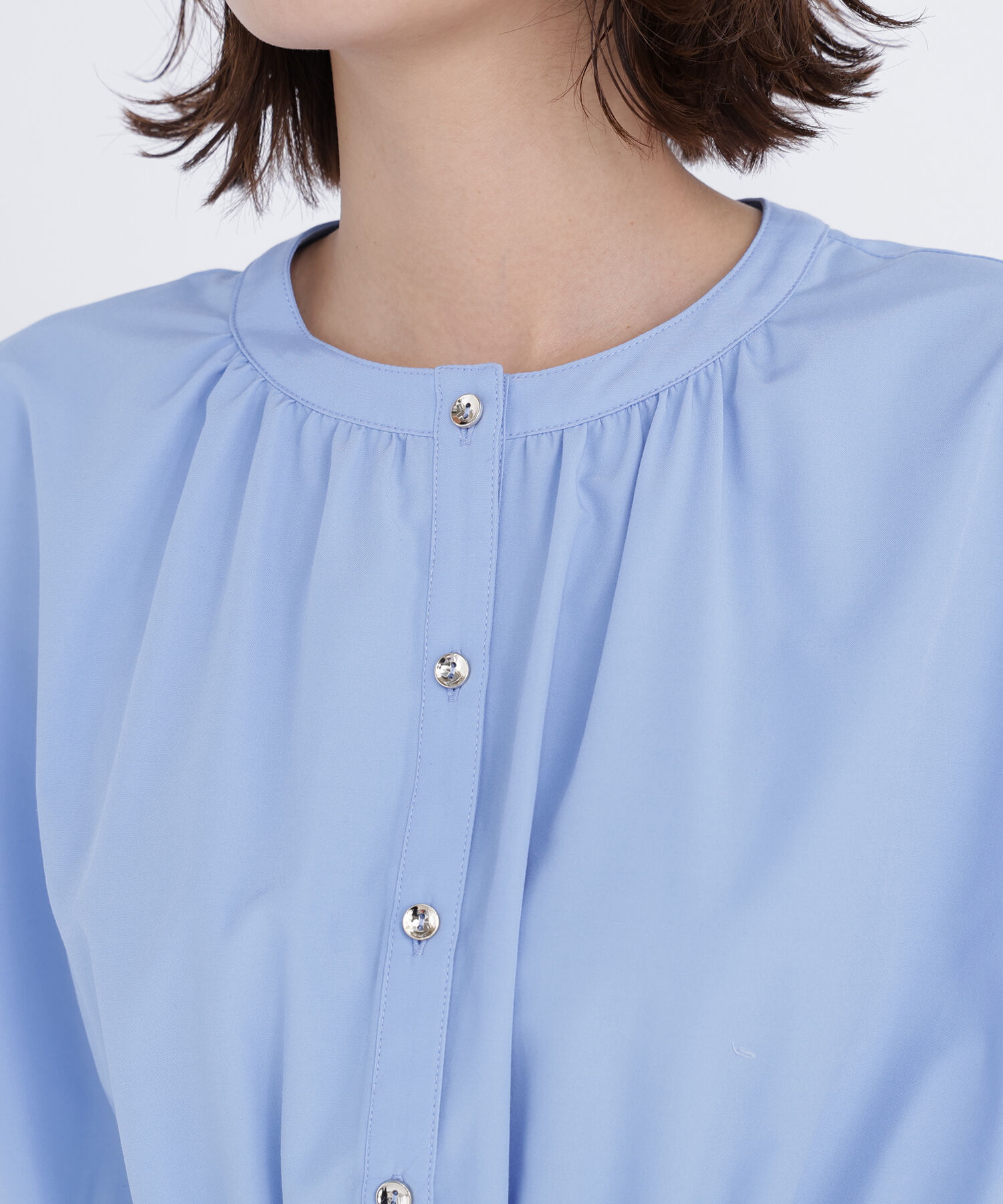  「〈ちょうど、いい服〉きゅっとふわっと。全部盛りブラウス」|シャツ・ブラウス|