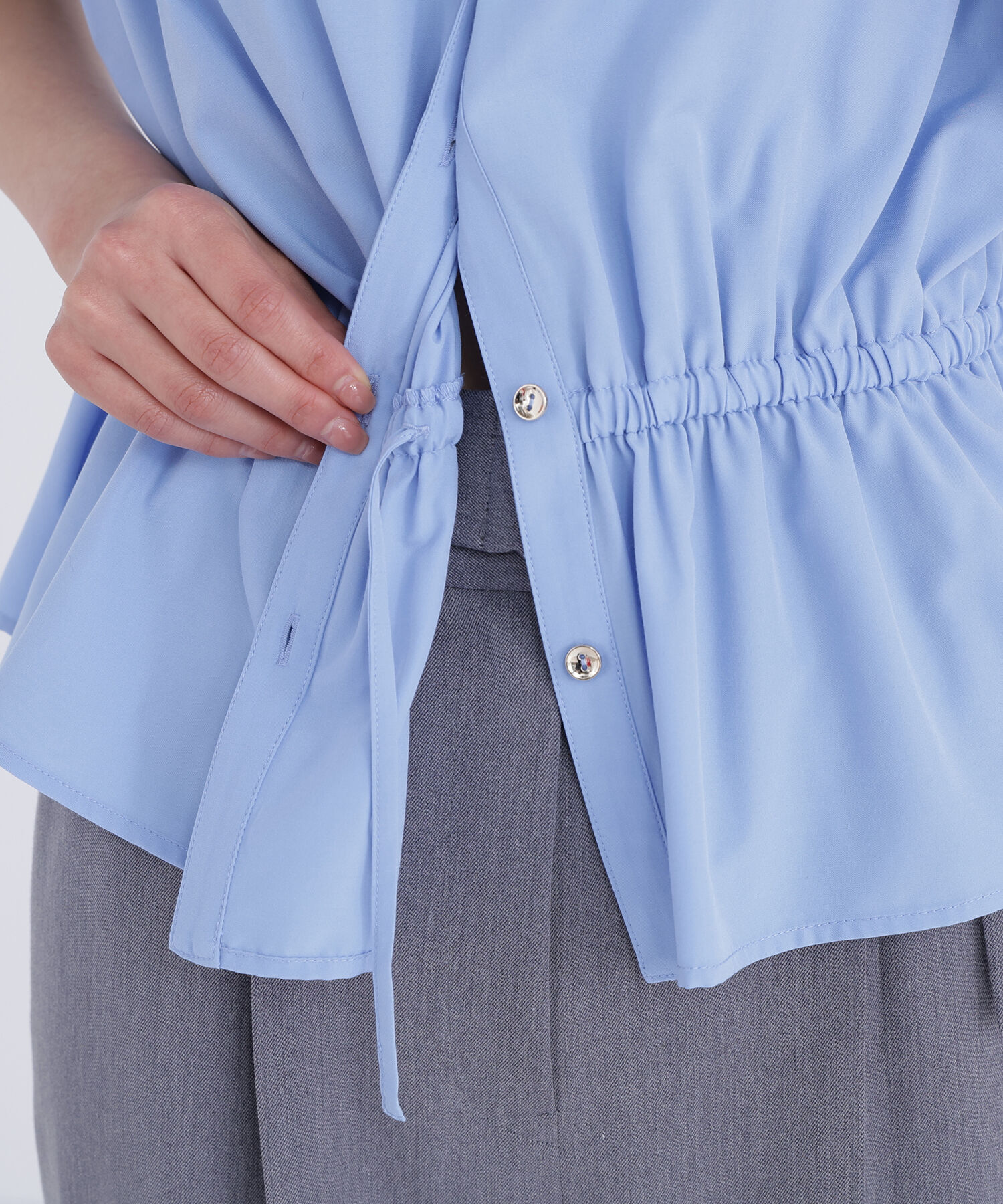  「〈ちょうど、いい服〉きゅっとふわっと。全部盛りブラウス」|シャツ・ブラウス|