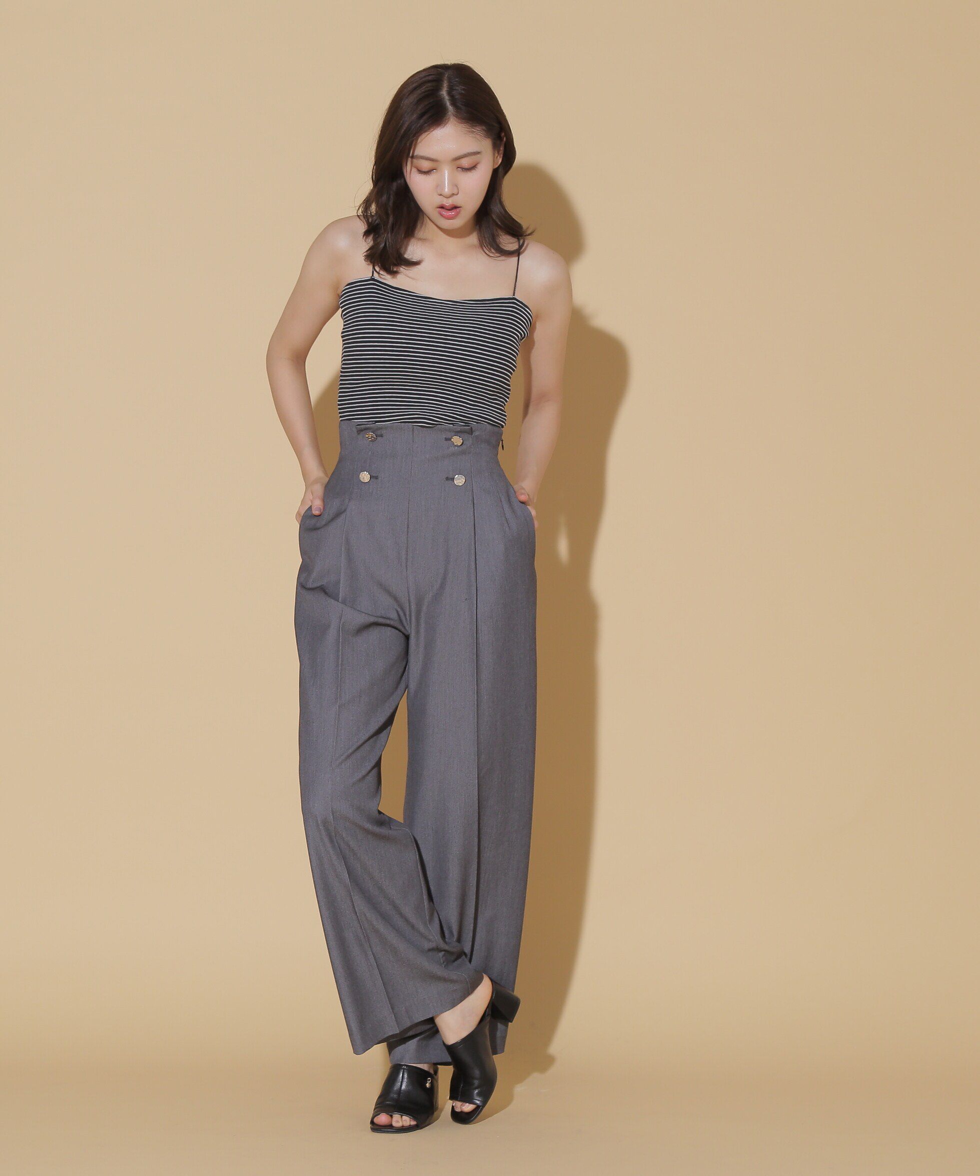  「《JILL by BASIC》カップインキャミ」|Tシャツ・カットソー|