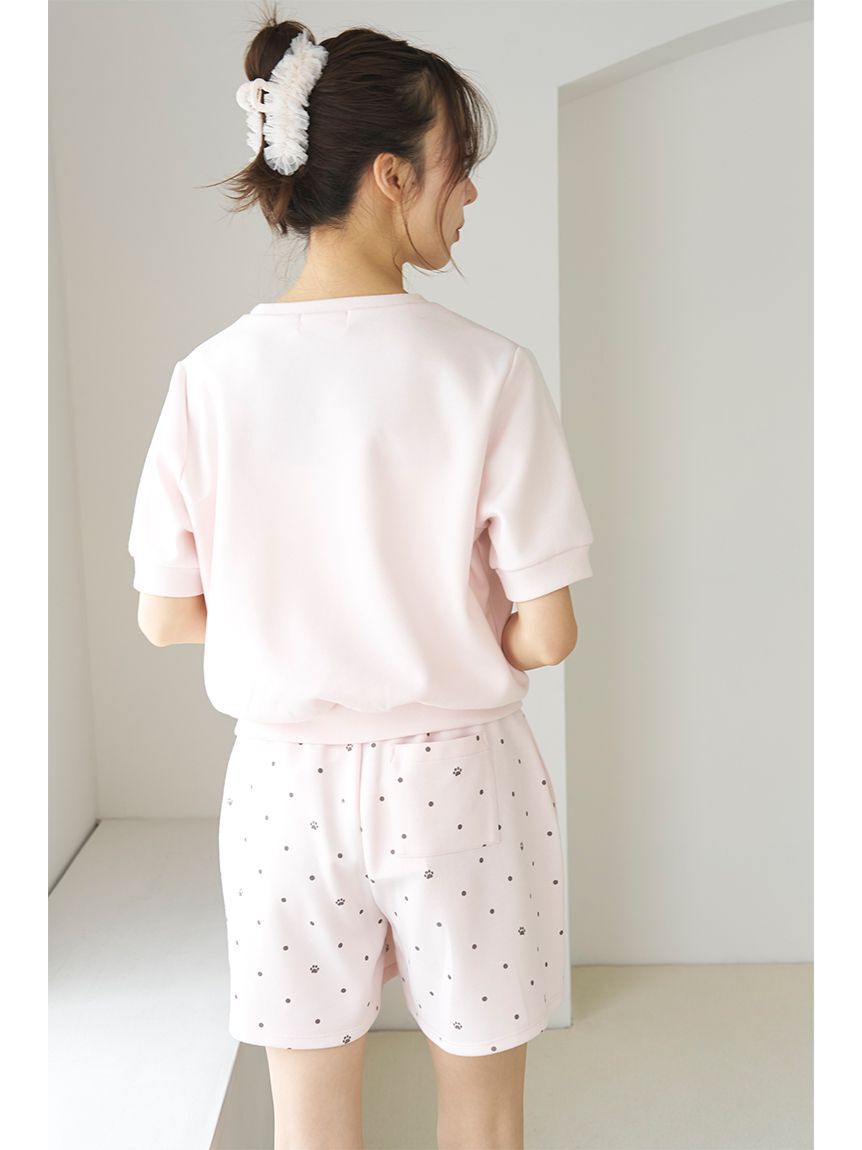 SNIDEL HOME「MEOWロゴスウェットセットアップ」|ルームウェア|