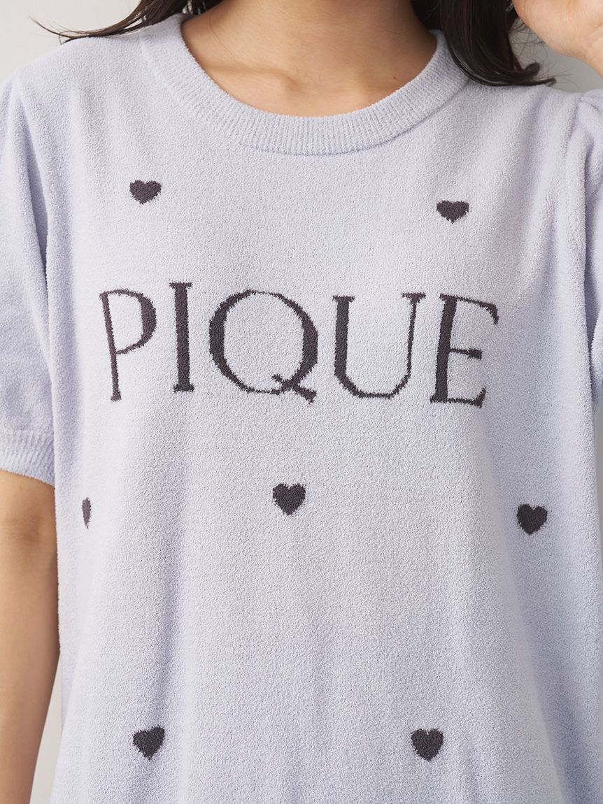 gelato pique「ハートロゴジャガードワンピース」|ルームウェア|