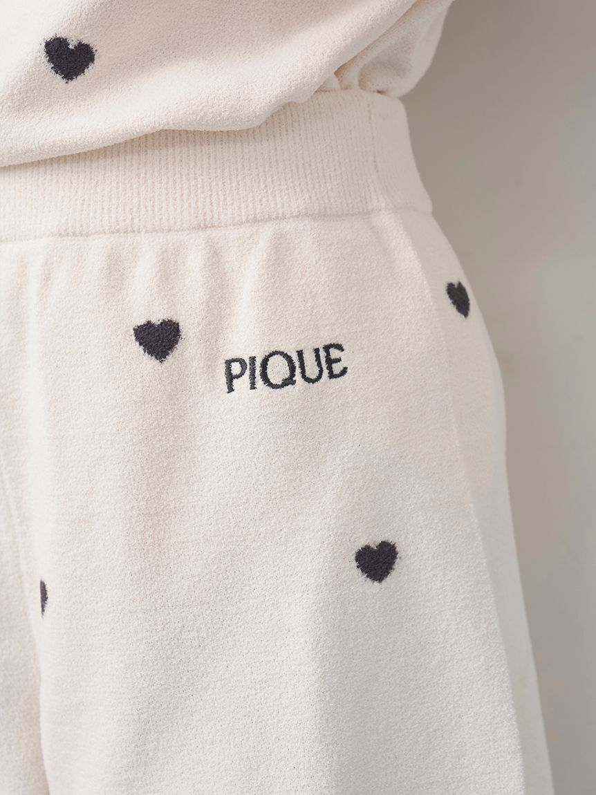 gelato pique「ハートロゴジャガードショートパンツ」|ルームウェア|