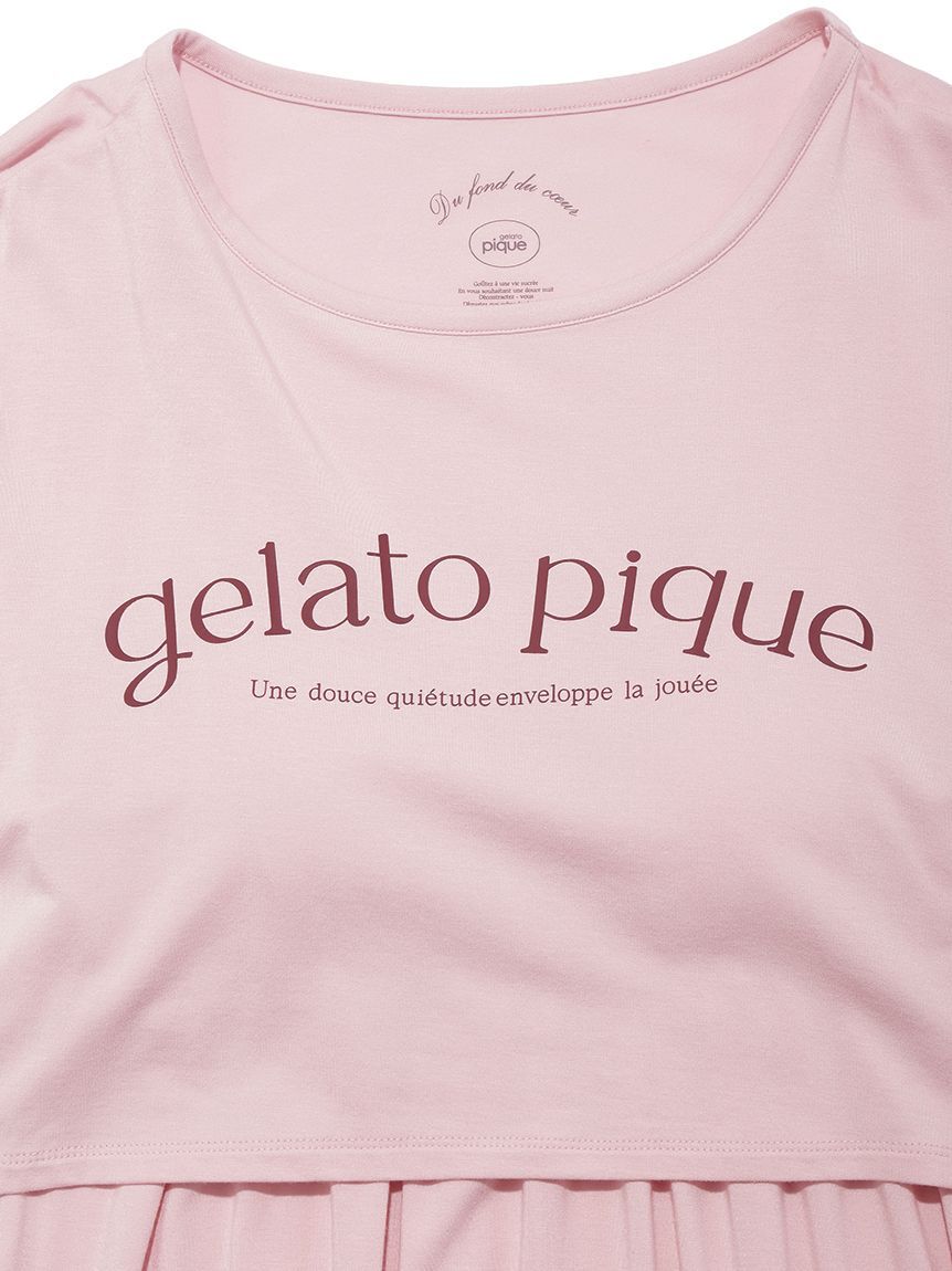 GELATO PIQUE KIDS & BABY「マタニティレーヨンロゴカップインワンピ」|マタニティ・ママグッズ|