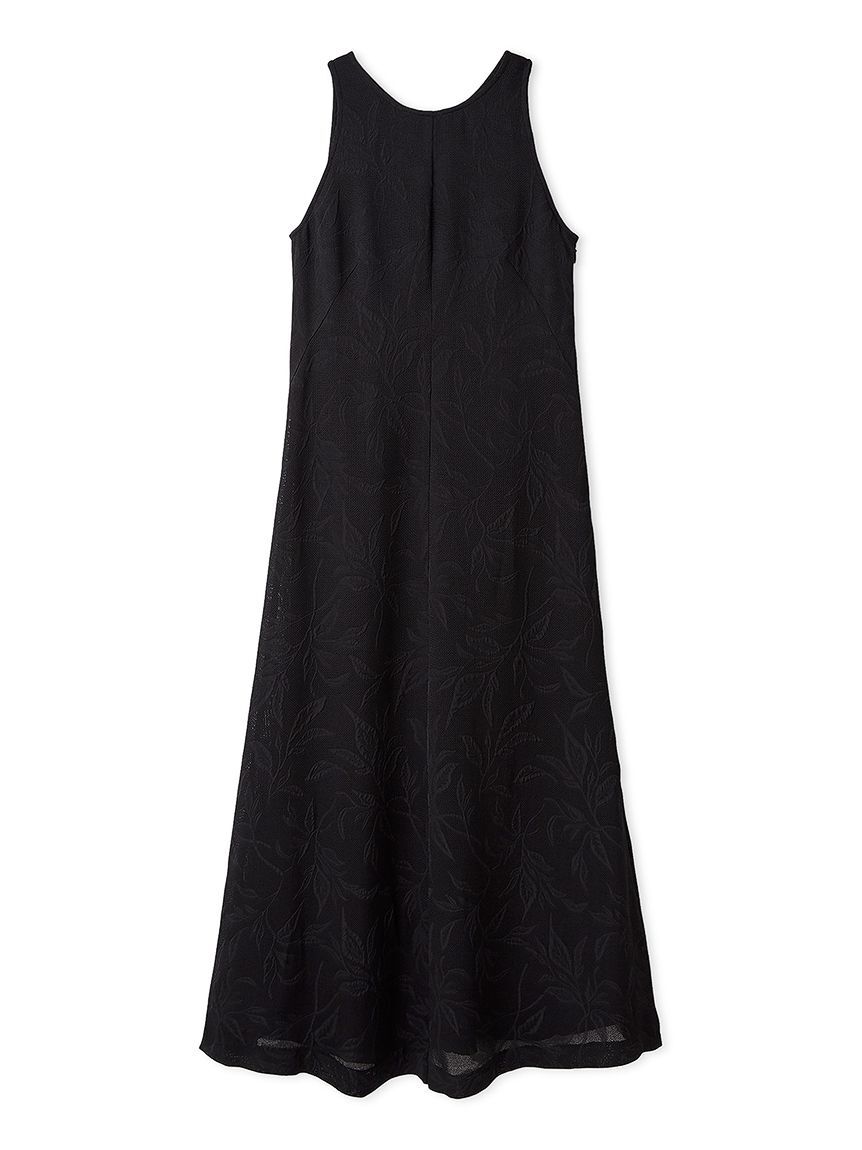 FRAY I.D「バックスリットジャガードワンピース」|ワンピース|BLK