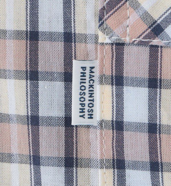 MACKINTOSH PHILOSOPHY「【WEB限定】サッカーチェック パジャマ」|その他|