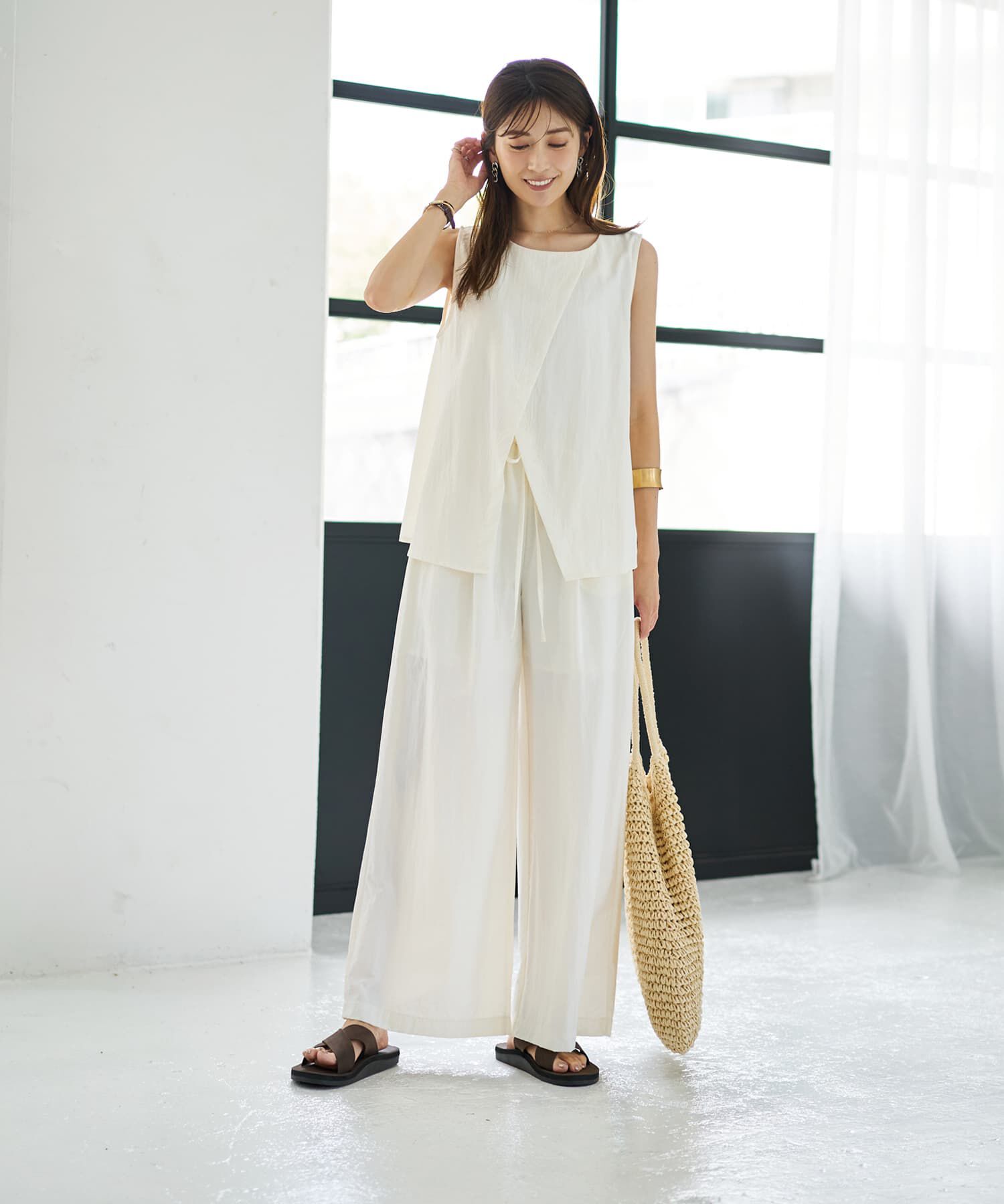 STYLE DELI「合わせフロントセットアップ」|シャツ・ブラウス|