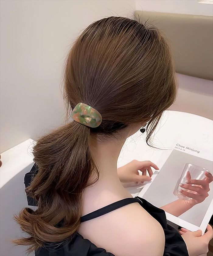 BACKYARD FAMILY「Diamond Hearts ヘアゴム カーブ 通販 髪どめ 髪留め 髪ゴム 髪飾り」|ヘアゴム・シュシュ|