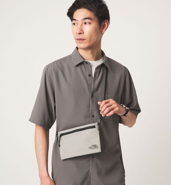 UNITED ARROWS green label relaxing「＜THE NORTH FACE＞ラフターショルダーポーチ S ショルダーバッグ」|ショルダー・メッセンジャー|LT.GRAY