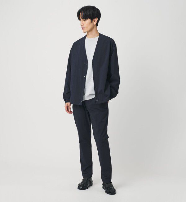 BEAUTY&YOUTH UNITED ARROWS「360&deg;MASTER 1プリーツ テーパード イージーパンツ NO.5 セットアップ対応 撥水 ストレッチ ウォッシャブル」|チノ|