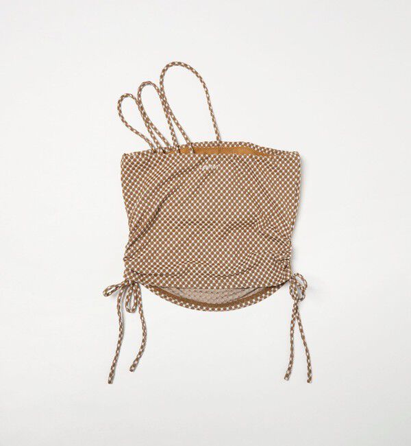 BEAUTY&YOUTH UNITED ARROWS「＜Lepidos＞バンピー ドット ワンショルダー トップ」|スポーツ|