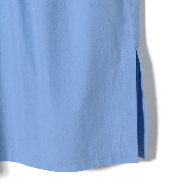 SHIPS for women「〈手洗い可能〉近江晒 タイプライター パールモチーフ ワンピース 24SS ◇」|ワンピース|