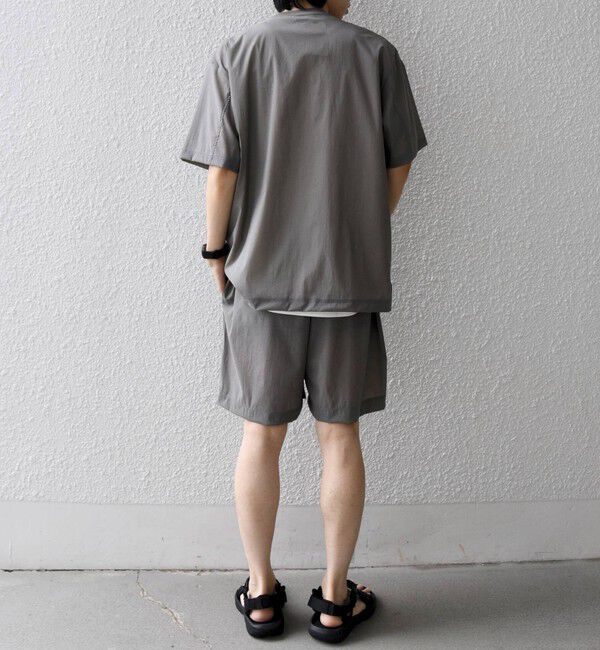 SHIPS any「SHIPS any:〈接触冷感/UVカット〉VEILICE イージーショーツ(セットアップ対応)◆」|その他|