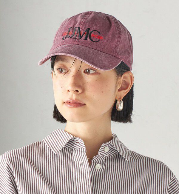 SHIPS for women「《予約》〈洗濯機可能〉J.J.MERCER: 刺繍 ロゴ キャップ」|キャップ・キャスケット|