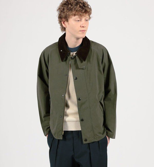 TOMORROWLAND BUYING WEAR「Barbour TRANSPORT コットンポリエステル ブルゾン」|ブルゾン・スタジャン|