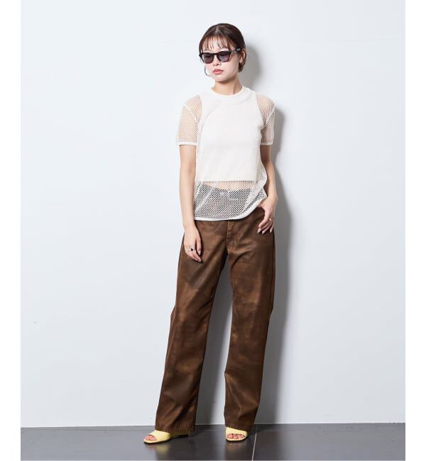  「LEE 別注 FAUX LEATHER パンツ」|その他|