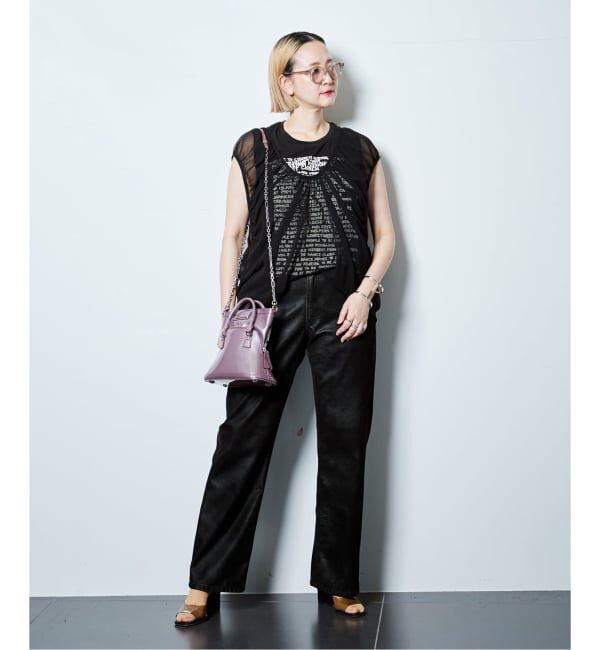  「LEE 別注 FAUX LEATHER パンツ」|その他|