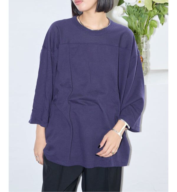  「HEALTH KNIT U.S.COTTON MESH FOOTBALL 55018：Tシャツ」|Tシャツ・カットソー|