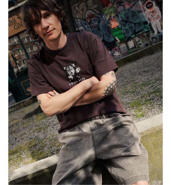 JOINT WORKS「BRAIN DEAD / ブレインデッド TIME IS NIGH T-SHIRT」|Tシャツ・カットソー|