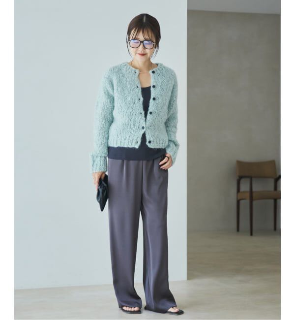 Plage「《予約》HAND KNIT ジャンボタム カーディガン」|カーディガン|