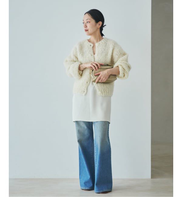 Plage「《予約》HAND KNIT ジャンボタム カーディガン」|カーディガン|