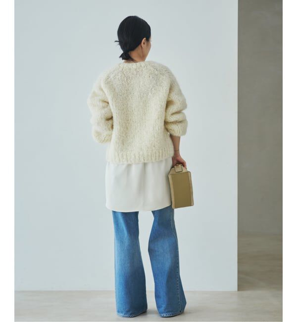 Plage「《予約》HAND KNIT ジャンボタム カーディガン」|カーディガン|