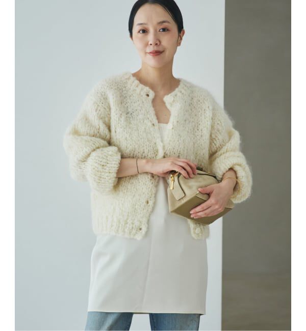 Plage「《予約》HAND KNIT ジャンボタム カーディガン」|カーディガン|