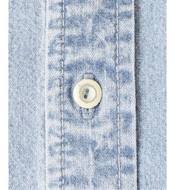 SLOBE IENA「《シリーズあり/予約》LEDENIM NOUVEAU BDU デニムシャツ」|シャツ・ブラウス|