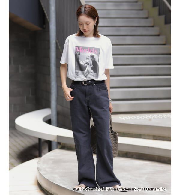 SLOBE IENA「GOOD ROCK SPEED SLOBE別注 LIFE PICTURE COLLECTION MODELS フォトTEE」|Tシャツ・カットソー|
