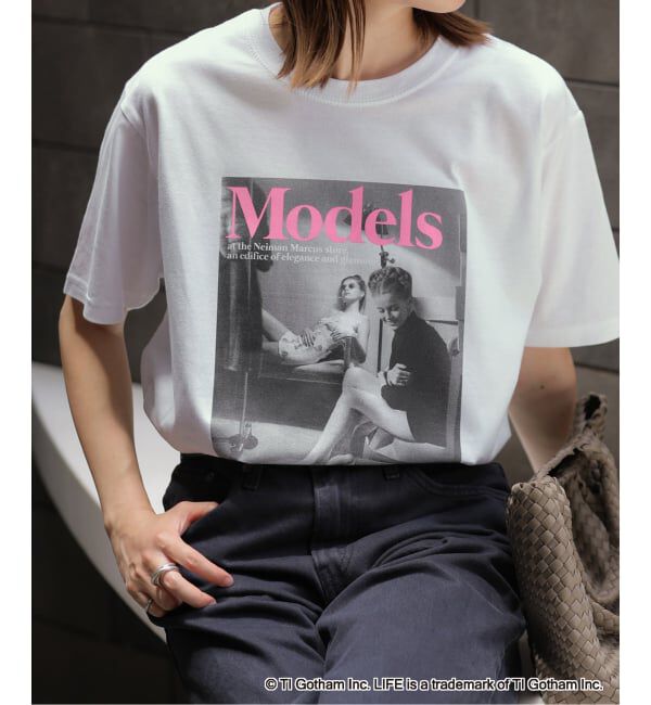 SLOBE IENA「GOOD ROCK SPEED SLOBE別注 LIFE PICTURE COLLECTION MODELS フォトTEE」|Tシャツ・カットソー|