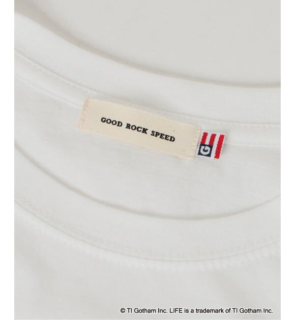 SLOBE IENA「GOOD ROCK SPEED SLOBE別注 LIFE PICTURE COLLECTION MODELS フォトTEE」|Tシャツ・カットソー|