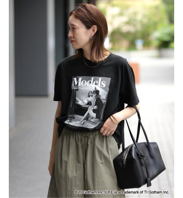 SLOBE IENA「GOOD ROCK SPEED SLOBE別注 LIFE PICTURE COLLECTION MODELS フォトTEE」|Tシャツ・カットソー|