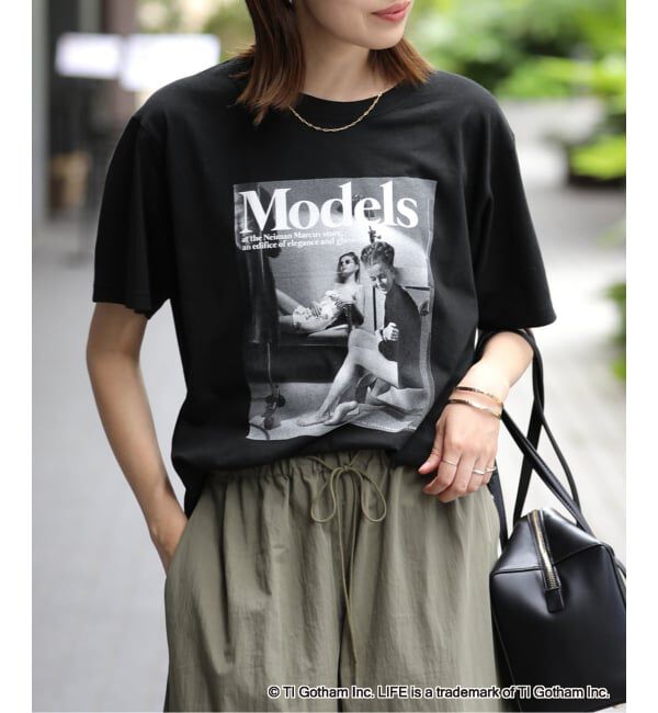 SLOBE IENA「GOOD ROCK SPEED SLOBE別注 LIFE PICTURE COLLECTION MODELS フォトTEE」|Tシャツ・カットソー|