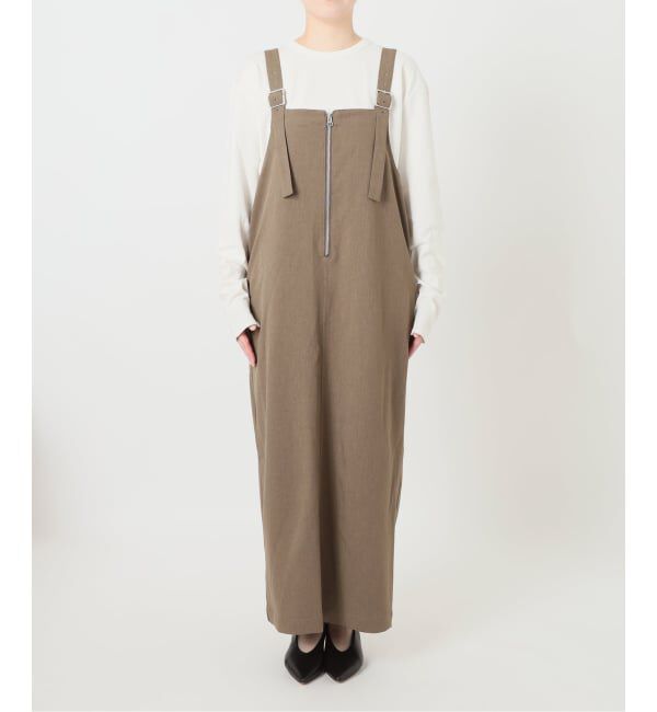 SLOBE IENA「《予約》UNIVERSAL OVERALL SLOBE別注 ジャンパースカート」|ワンピース|
