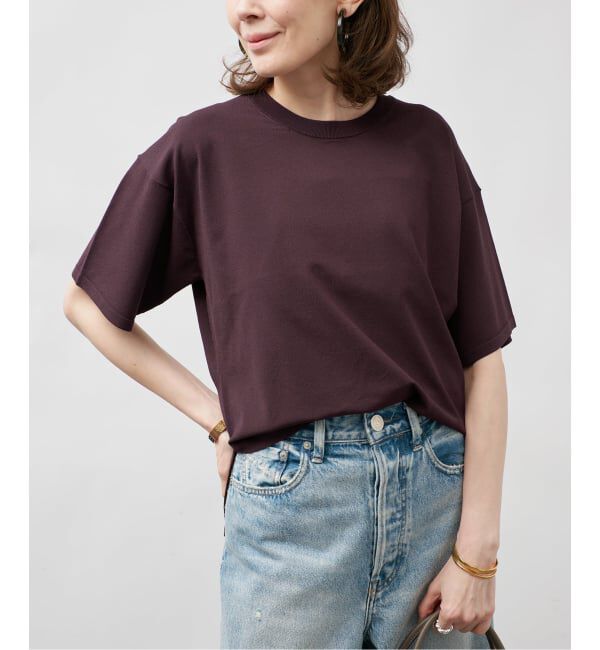 VERMEIL par iena「《追加予約》ニットTシャツ」|ニット・セーター|ブラウン