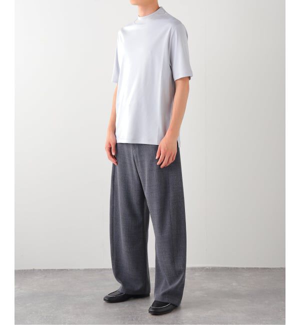 EDIFICE「nomiamo (ノミアモ) 別注 WDF モックネック Tシャツ」|Tシャツ・カットソー|