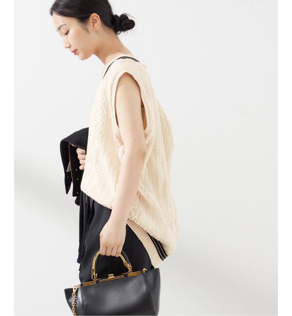 journal standard L'essage「《追加》《別注》【ILL ONE EIGHTY/イル ワンエイティ】TIDEN VEST：ベスト」|ベスト・ジレ|