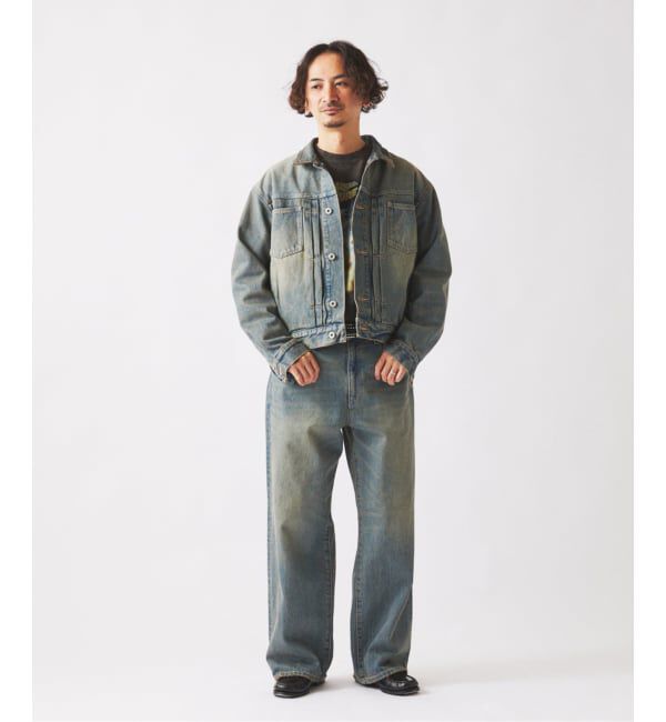 JOURNAL STANDARD relume「スモーキーデニム ワイドパンツ」|デニム|