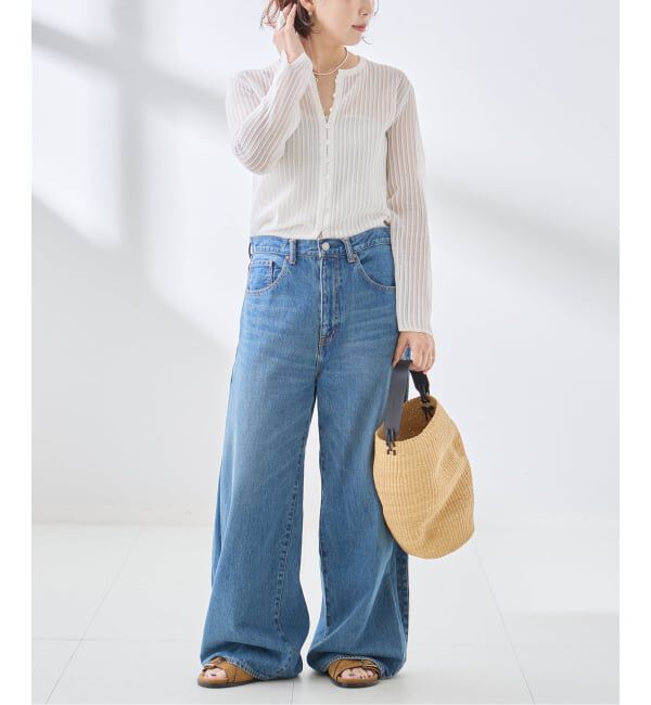 journal standard L'essage「スカシハリヌキカーディガン」|カーディガン|