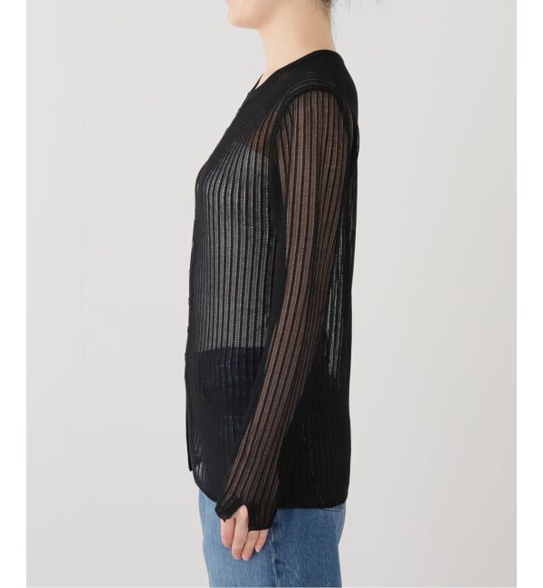 journal standard L'essage「スカシハリヌキカーディガン」|カーディガン|