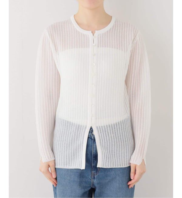 journal standard L'essage「スカシハリヌキカーディガン」|カーディガン|