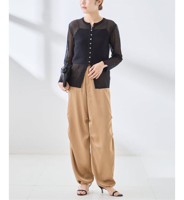 journal standard L'essage「スカシハリヌキカーディガン」|カーディガン|