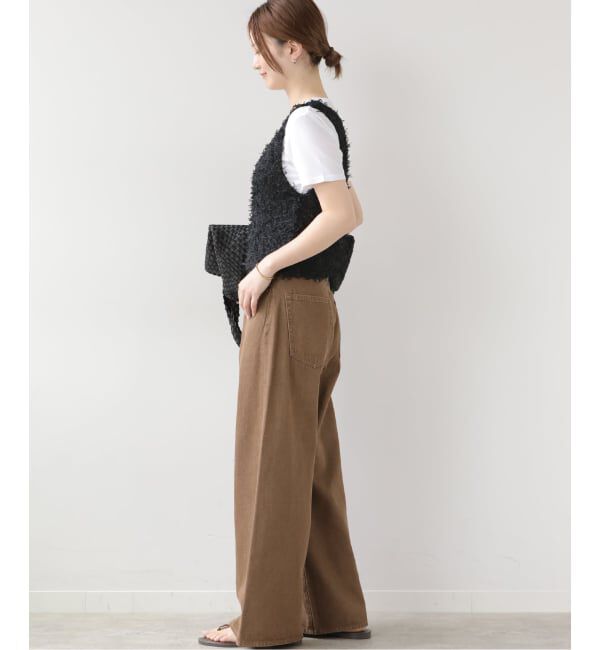 JOURNAL STANDARD relume「《予約》チュールヤーンニットベスト」|ベスト・ジレ|