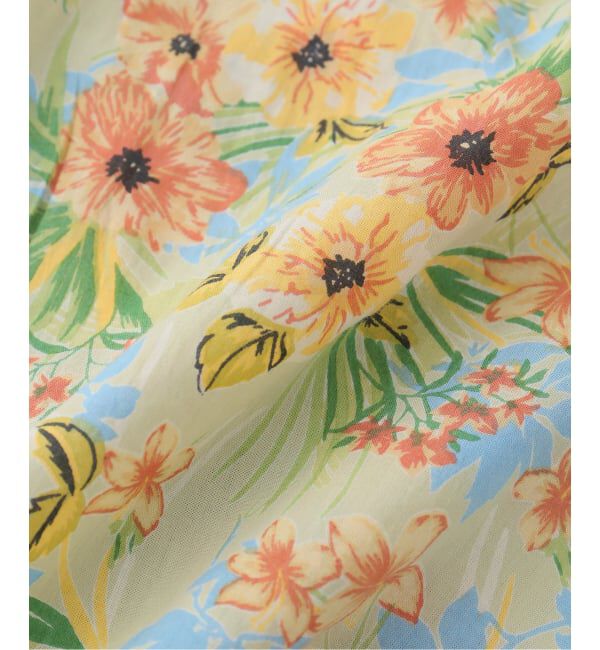 Spick and Span「VIAN / ヴィアン 別注 Flower Easy Wide Pants」|スラックス|