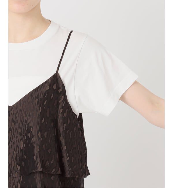 Spick and Span「《追加予約》TICCA / ティッカ 2wayレオパードビスチェ」|キャミソール|