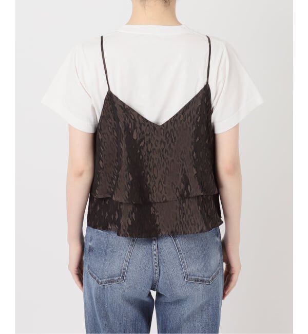 Spick and Span「《追加予約》TICCA / ティッカ 2wayレオパードビスチェ」|キャミソール|