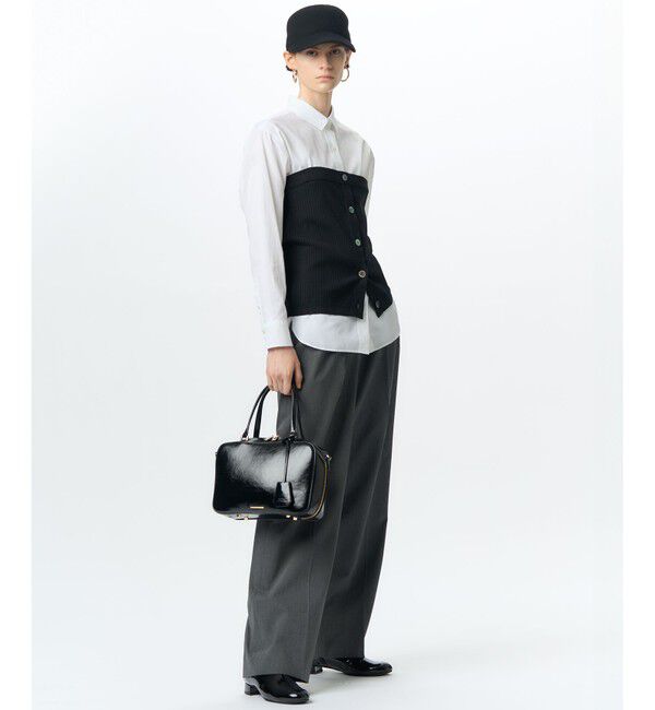 23区「【CLASSY.2月号掲載/洗える】CANCLINI ベーシック シャツ」|シャツ・ブラウス|