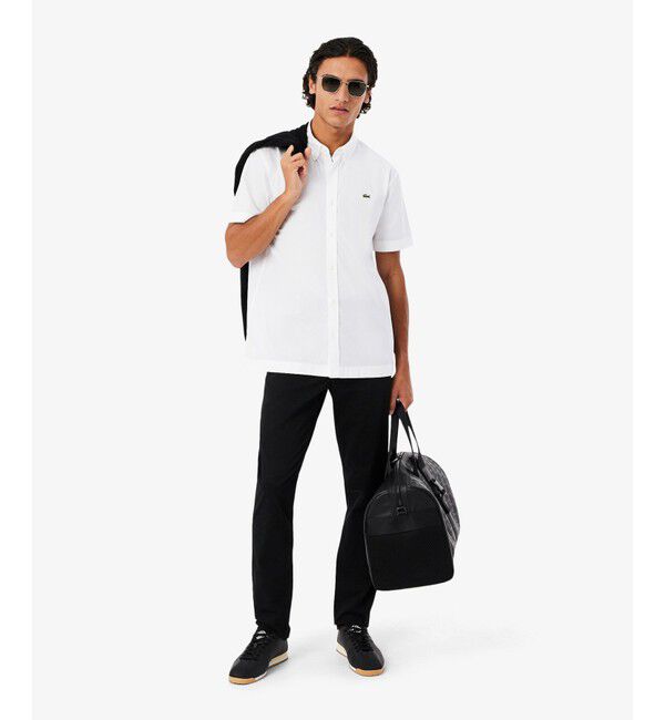 LACOSTE「ショートスリーブポプリンシャツ」|シャツ・ブラウス|